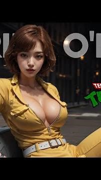 April O'Neil from TMNT cosplay [4K AI ART GIRL]