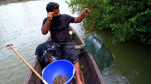 കുടവച്ച് മീൻ പിടിച്ചപ്പോൾ | M4tech