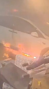 4.1K views · 20 reactions | WATCH: Video shows a Tesla burst into flames inside a Florida garage in the aftermath of Hurricane Helene. Officials say the car's battery may have ignited after coming into contact with Helene floodwater. | lohud | Facebook