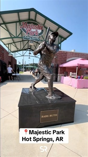 Majestic Park is where baseball legends once played, and future legends are queuing up! ⚾️ This historic field in Hot Springs, Arkansas has seen greats like Babe Ruth, Jackie Robinson, and Hank Aaron grace its grounds. Read more about Majestic Park and its events here: https://www.hotsr.com/news/2024/jul/09/hot-springs-to-host-fastpitch-softball-games-as/ •••#TheSentinelRecord #SenRec #SenRecReporting #HSARnews #HotSpringsAR #HSAR#GarlandCountyAR #Arkansas #GarlandCounty #HotSpringsHappenings #H