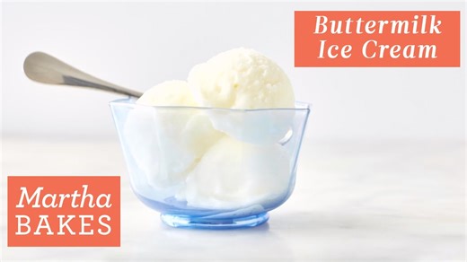 Martha Stewarts Tangy Homemade Ice Cream | Martha Bakes Recipes | Martha Stewart