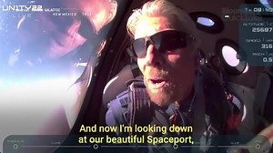 “It does mark a really big step for space tourism.” Bloomberg's Ed Ludlow witnessed Richard Branson take off in Virgin Galactic’s Unity space plane. He breaks down what the successful test means for the future of commercial space flights. More: https://trib.al/5KOdrfL | Bloomberg Originals