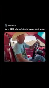 Me in 2040 after refusing to buy an electric car. 💀 #carguy #memes #carculture #cars
