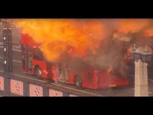 Bus Explodes on Lambeth Bridge