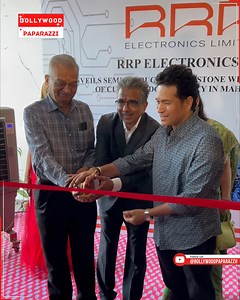 Sachin Tendulkar-Legendary Cricketer, Dr Anil Kakodkar, renowned Indian Nuclear physicist and Mechanical Engineer cordially Seek your Gracious Presence to the First Semi conductor Plant in Maharashtra!! #sachintendulkar #AnilKakodkar #cricket #bollywood #celebrity | Bollywood Paparazzi