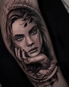 Amazing work by @luigimansi_ 🔥 #realism #realistictattoo #barberdts #barberdtstattoosupplies #blackandgray #blackandgrey #bandg #portraittattoo | Barber DTS Tattoo Supplies