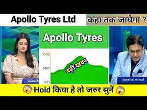 apollo tyre share news today l apollo tyre share latest news l apollo tyre share news