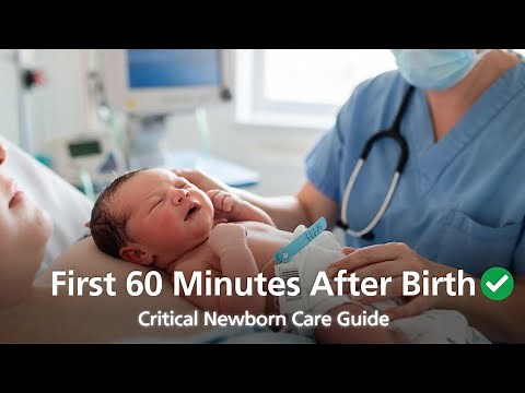 Golden Hour Newborn Care: Critical First 60 Minutes After Birth | Evidence-Based Guide for Parents