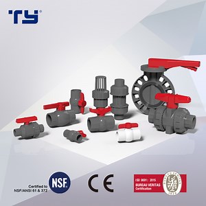 [Hot Item] Pn10 Pn16 ASTM Standard Plastic/PVC/CPVC/PPR Ball Valve with Threaded or Socket Hot Sales