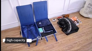 Metal Suitcase Aluminium Silver Suitcase Carry on Suitcase with Spinner Wheels,5,20in