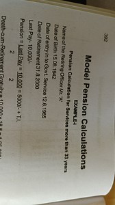 Model Pension CalculationsPension Calculation for Services mo... | Filo
