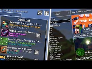 This MOD Can Download Textures IN MINECRAFT!