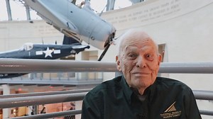 100-year-old docent at National Museum of the United Marine Corps keeps history alive
