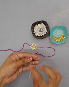 7K views · 234 reactions | DIY Raakhi for Rakshabhandhan || Rakhi | Arts&Crafts | Facebook
