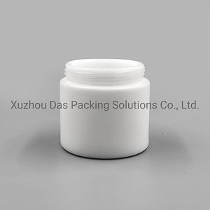 [Hot Item] Straight Side Face Mask Cream Jar 4oz Round Opal White Glass Cream Jar