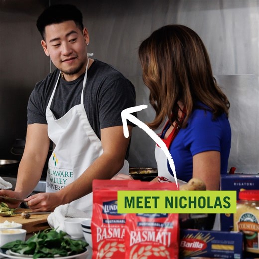Nicholas Choi is a student athlete at DelVal with a passion for the food industry. As 2022 Homecoming King, valued team-player on the DelVal football team, and rising leader in his field, Nicholas has experience both in the kitchen and in the operations aspect of what it takes to manage a food setting. Visit delval.edu/experience. - - - #delval #foodindustry #foodmanagement #studentathlete #athlete #football #leadership #doylestownpa #delawarevalleyuniversity #dvu #foodprograms | Delaware Valley