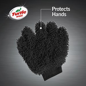 For easy cleaning of wheel spokes and hard to reach areas get your hands into Turtle Wax’s Tough Gorilla Wheel and Trim Microfibre Glove. | Turtle Wax