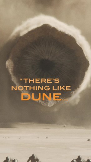 Critics and audiences agree, “There’s nothing like Dune.” #DuneMovie only in theaters March 1. Get tickets now. Link in bio. #DuneClips