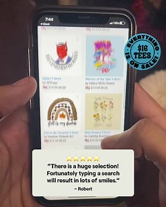 2K views | “Great selection of shirts and even better, this supports an indie artist!” – Jordan ⭐️⭐️⭐️⭐️⭐️ With millions of designs made by indie artists, it’s almost impossible to find a favorite. Start searching on TeePublic.  Tees only $16 while the sale lasts. | TeePublic.com | Facebook