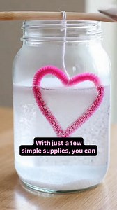16K views · 83 reactions | DIY BORAX CRYSTAL HEART ORNAMENTS...