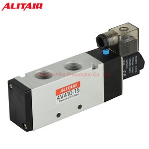 [Hot Item] 4V410-15 Airtac Type Pneumatic 5/2 Port Control Air Solenoid Valve