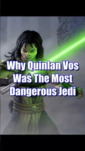Why Quinlan Vos Was the Most Dangerous Jedi 👀 #starwars #jedi #sith #clonewars #starwarslore