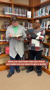 It’s hard to be a fast reader! #LibraryFun #BookLovers | Abbeville County Library System