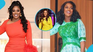 "You're always on point": Jackie Appiah stuns a stylish pantsuit & GH¢60,000 bag