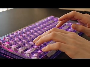 ASMR Keyboard Tapping – Super Satisfying Sounds