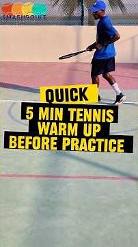 5-Min Tennis Warm-Up Routine | Prevent Injuries #tenniswarmup #warmuproutine #injuryprevention