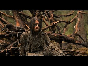 Prey 2022 | Naru Fell into the swamp and bear attack | quicksand scene