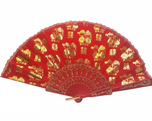 [Hot Item] Custom 23cm Plastic Ribs Fabric Hand Fan Plastic Print Folding Hand Fans Custom Folding Fans Foldable Hand Fan