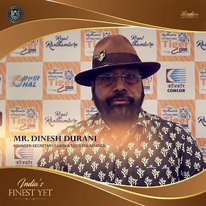 112K views · 370 reactions | Looking back at the Royal Ranthambore International Tiger Week, Mr. Dinesh Durani, Founder-Secretary of the Sariska Tiger Foundation, shares his insights on the event’s impact and his thoughts on enhancing future efforts in tiger conservation. #InternationalTigerWeek2024 #EventHighlights #SaveTheTigers #RoyalRanthambore #CommunitySupport | Royal Ranthambore | Facebook