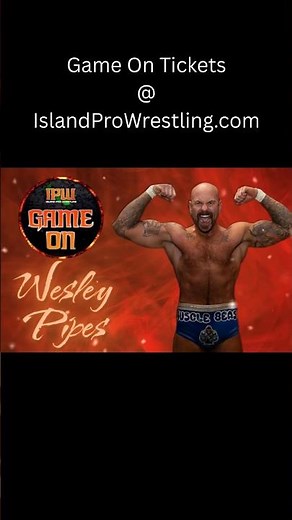 Wesley Pipes is the mark of the muscle beast #ipwgameon #wrestling