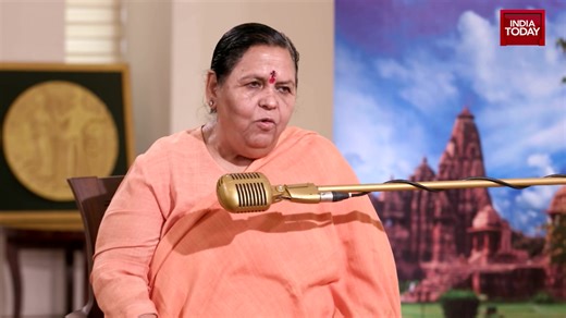 Hear why Uma Bharti said, “Mai Modi Ji ke liye dukhi hoti hoon” Catch it all on #UnPolitics with Preeti Choudhry: https://shorturl.at/53zkW #UmaBharti #UnPolitics (Preeti Choudhry, Uma Bharti) | India Today