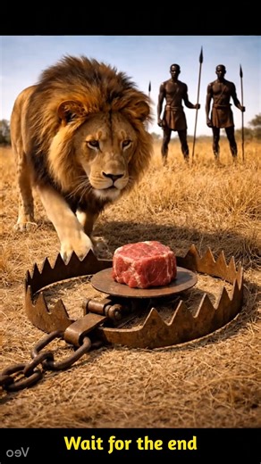​😱 Lion vs Smart Trap: Who Wins? #shorts