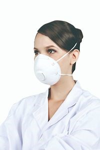 [Hot Item] EU Approved Logo Disposable Face Mask Dust Respirator Mask with Valve