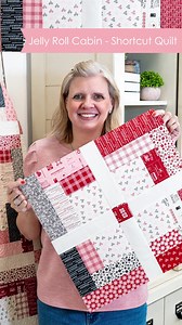 We have so much fun filming around here! 😂 Check out our NEW Shortcut Quilt, Jelly Roll Cabin! It’s sew easy to follow along—give it a try! Watch the tutorial now: https://youtu.be/CyIXcMAHWTY?si=FjmC2zz9HV_SjXSt | Fat Quarter Shop