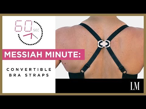 How To Turn Your Bra Into a Racerback