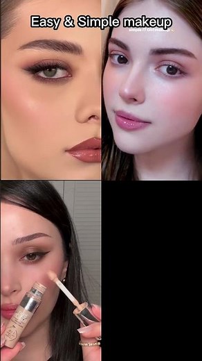 Easy and simple makeup tutorial for beginners | mini tutorial #makeuptutorial #easymakeup #beauty