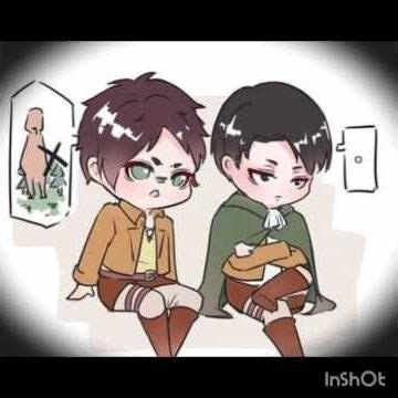levi x eren cute comic 💘💘🥰🥰 #bestshortsvideo