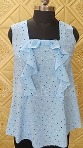 Add a Touch of Elegance Ruffle Neck Tutorial #sewingproject #sewing #sewinglove | Needle Girl