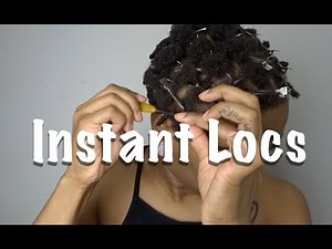 How-to: Starter Locs | Quick & Easy Instant Locs | Wildly Brittish