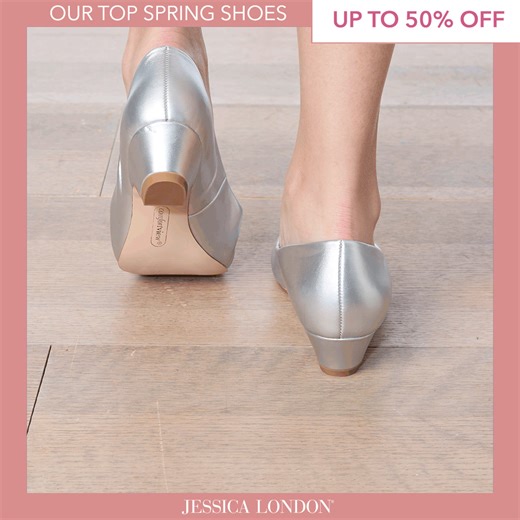 🌸 Spring into Comfort! ✅Wide Width, ✅ Padded Insoles, ✅Stable Heel Technology, ✅Flexible and Skid Resistant | Jessica London