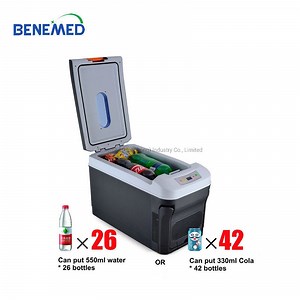 [Hot Item] 2022 Hotsale Car Fridge Freezer DC12V-24V AC220V-240V 35L Portable Refrigerator