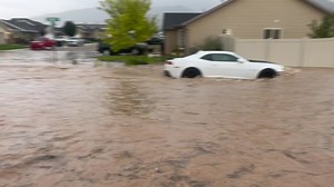 8.2K views · 123 reactions | Cedar City was hit hard by flooding on Thursday, prompting an immediate response as cleanup efforts and sandbagging were stressed to address water damage and prepare for potential additional rain. MORE DETAILS: https://bit.ly/3KNyLWu | KUTV 2News | Facebook