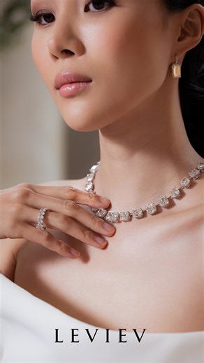 LEVIEV Diamonds on Instagram: "Elegant. Eye Catching. Extraordinary. Leviev introduces the first chapter of "A Reflection of You" with the timeless brilliance of natural colorless diamonds. Uncompromising in clarity. Unmistakable in presence. #LevievDiamonds #AReflectionOfYou #DiamondJewelry #Diamond #NaturalDiamonds #QuietLuxury #DiamondElegance #HighJewelry #Leviev"