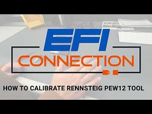 HOW TO CALIBRATE CRIMPING TOOL FOR CRIMPING TOOL - RENNSTEIG PEW12