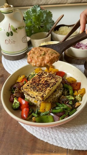 338K views · 105 reactions | Pink Sauce Paneer Rice Bowl This one is...