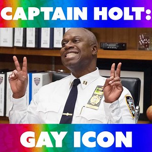 530K views · 10K reactions | Happy Pride Month! We're celebrating with some of the best bits from Captain Holt himself. | Comedy Bites | Facebook